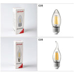 C35 Constant Current Flicker-free LED Highlight Retro Chandelier Lights, Sharp Bulbs E14-2W, Sharp Bulbs E14-4W, Sharp Bulbs E14-6W, Wax Tail E14-2W, Wax Tail E14-4W, Wax Tail E14-6W