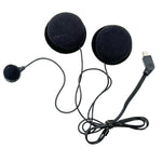 Microfone de Auricular para Intercomunicador de Capacete com Cancelamento de Ruído HD, Plugue de 10 Pinos