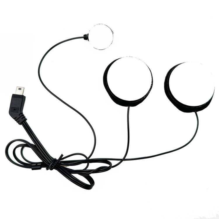 Microfone de Auricular para Intercomunicador de Capacete com Cancelamento de Ruído HD, Plugue de 10 Pinos