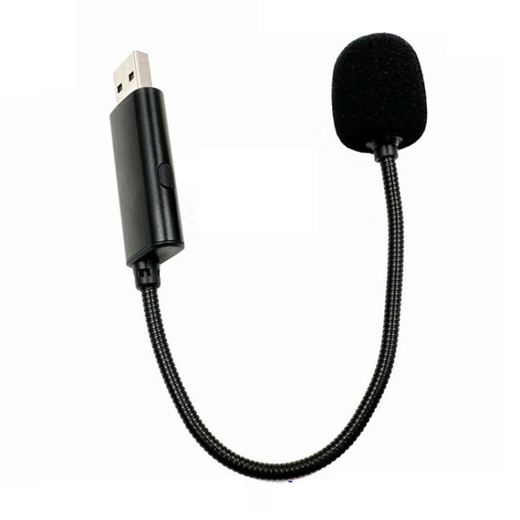 Microfone para Conferência de Vídeo ao Vivo com Plugue USB Direto para Computador, 4,0x205mm, 4,0x255mm, 4,0x255mm com Interruptor