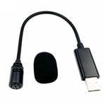Microfone para Conferência de Vídeo ao Vivo com Plugue USB Direto para Computador, 4,0x205mm, 4,0x255mm, 4,0x255mm com Interruptor