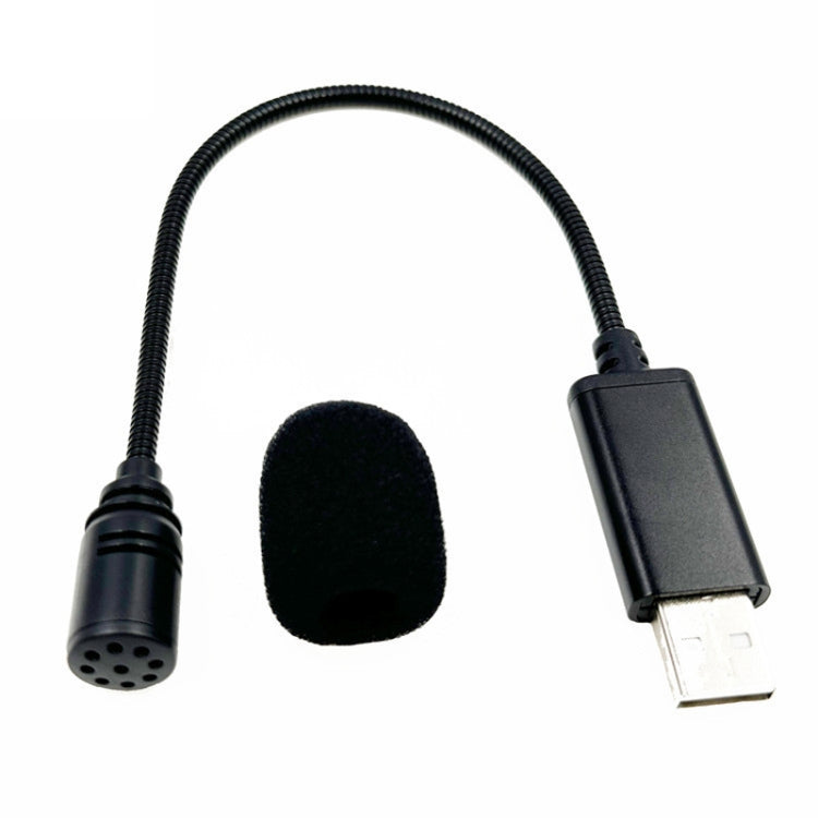 Microfone para Conferência de Vídeo ao Vivo com Plugue USB Direto para Computador, 4,0x205mm, 4,0x255mm, 4,0x255mm com Interruptor