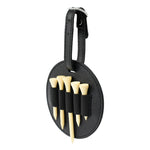 Bolsa de Armazenamento para Tacadas de Golfe em Couro para Pendurar na Cintura, Exterior, Preto Dupla Face, Castanho Dupla Face, Preto Lado Único, Castanho Lado Único