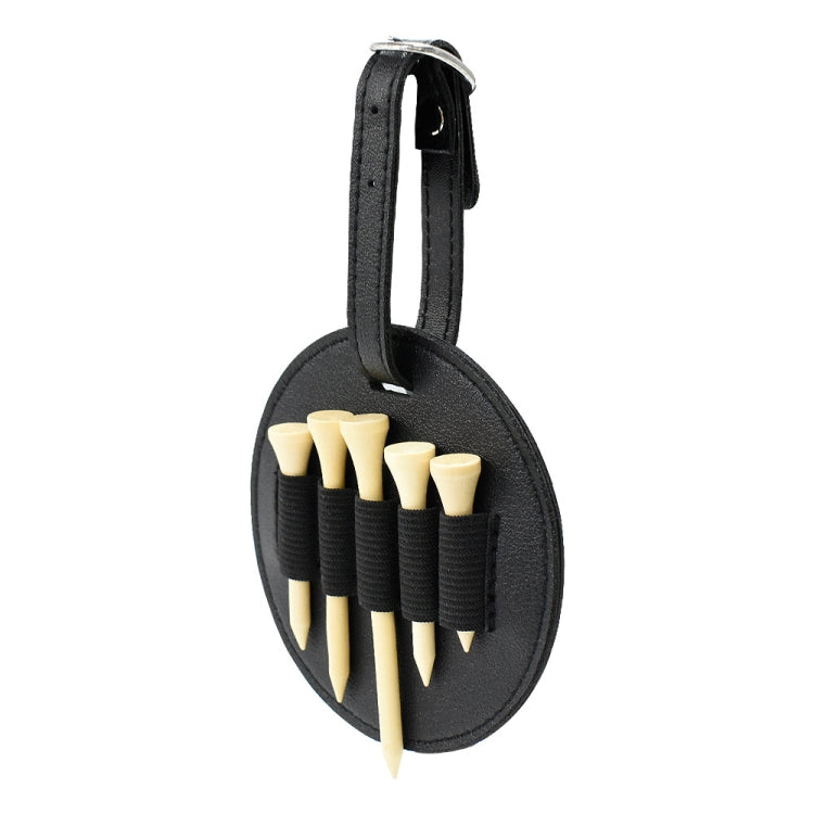 Bolsa de Armazenamento para Tacadas de Golfe em Couro para Pendurar na Cintura, Exterior, Preto Dupla Face, Castanho Dupla Face, Preto Lado Único, Castanho Lado Único