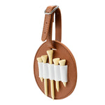 Bolsa de Armazenamento para Tacadas de Golfe em Couro para Pendurar na Cintura, Exterior, Preto Dupla Face, Castanho Dupla Face, Preto Lado Único, Castanho Lado Único