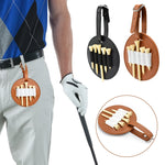 Bolsa de Armazenamento para Tacadas de Golfe em Couro para Pendurar na Cintura, Exterior, Preto Dupla Face, Castanho Dupla Face, Preto Lado Único, Castanho Lado Único