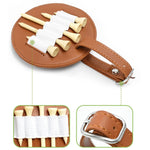 Bolsa de Armazenamento para Tacadas de Golfe em Couro para Pendurar na Cintura, Exterior, Preto Dupla Face, Castanho Dupla Face, Preto Lado Único, Castanho Lado Único