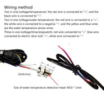 Compact LED Digital Display Time Voltmeter, 3 in 1 Red, 3 in 1 Blue, 3 in 1 White, 3 in 1 Green, 2 in 1 Temperature Red, 2 in 1 Temperature Blue, 2 in 1 Temperature White, 2 in 1 Temperature Green, 2 in 1 Water Temperature Red                          ...