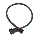 Cabo de Extensão para Ventoinha de Refrigeração com Controlo de Temperatura PWM para Computador Conector HUB do Chassis, 0.27m