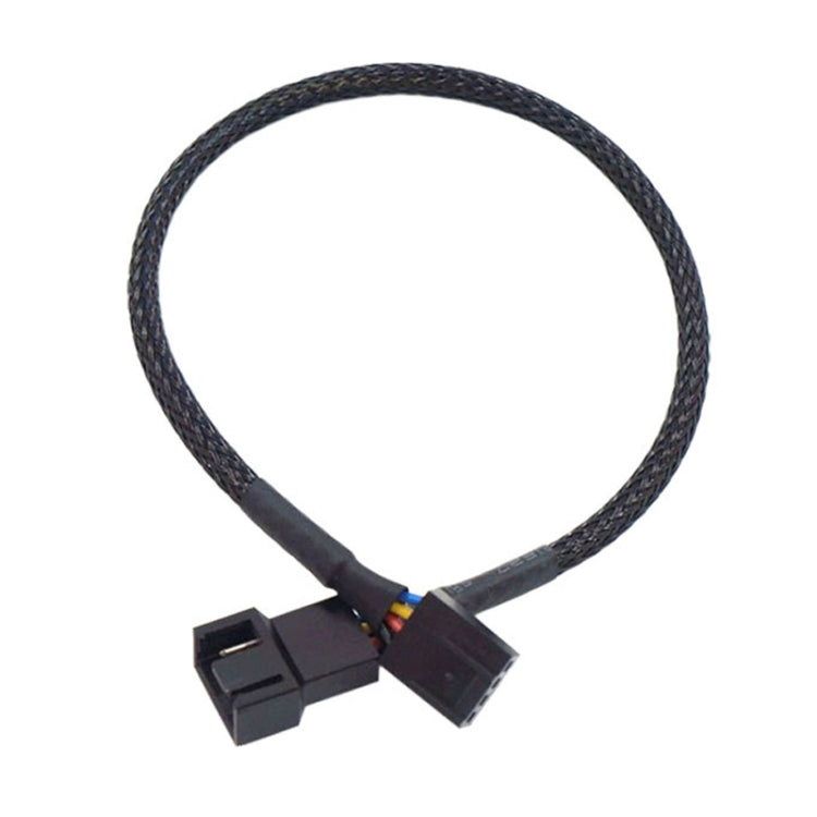 Cabo de Extensão para Ventoinha de Refrigeração com Controlo de Temperatura PWM para Computador Conector HUB do Chassis, 0.27m