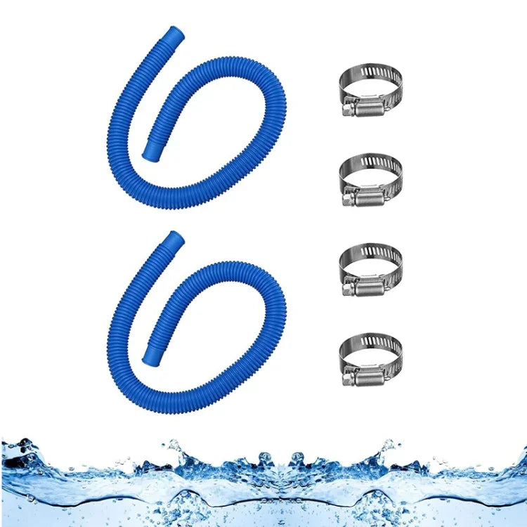 Para Bomba de Filtro de Piscina Intex Substituição, 1 Mangueira 2 Abraçadeiras, 2 Mangueiras 4 Abraçadeiras, 1 Mangueira 2 Abraçadeiras Azul, 2 Mangueiras 4 Abraçadeiras Azul
