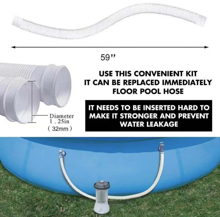 Para Bomba de Filtro de Piscina Intex Substituição, 1 Mangueira 2 Abraçadeiras, 2 Mangueiras 4 Abraçadeiras, 1 Mangueira 2 Abraçadeiras Azul, 2 Mangueiras 4 Abraçadeiras Azul