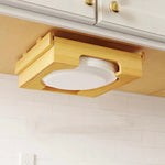 9-inch Paper Plate Dispenser Under Cabinet Bamboo Plates Holder Kitchen Storage Rack, 24 x 26.5 x 6.5
