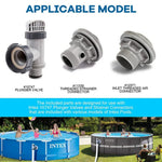 Para Válvulas de Êmbolo de Piscina Intex Kit de Anéis de Borracha O-Ring 25076RP, 6pcs /Conjunto, 2pcs 10745, 2pcs 10262, 2pcs 10255