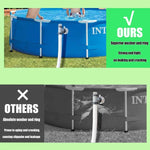 Para Válvulas de Êmbolo de Piscina Intex Kit de Anéis de Borracha O-Ring 25076RP, 6pcs /Conjunto, 2pcs 10745, 2pcs 10262, 2pcs 10255