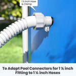 Adaptador de Mangueira Tipo B para Bombas de Piscina Intex 10722 / 25009, 1 Adaptador Tipo B