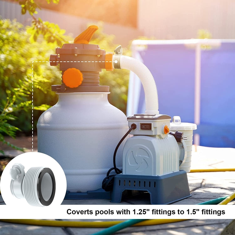 Adaptador de Mangueira Tipo B para Bombas de Piscina Intex 10722 / 25009, 1 Adaptador Tipo B