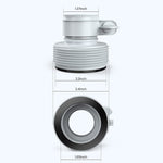 Adaptador de Mangueira Tipo B para Bombas de Piscina Intex 10722 / 25009, 1 Adaptador Tipo B