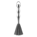 Escova para Panelas em Fio de Aço 304 Espessado e Alargado, Escova de Limpeza em Aço Inoxidável para Cozinha, 25,5cm