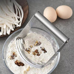 Cortador em Aço Inoxidável, Misturador de Massa Curvo de 5 Camadas, Gadgets para Cozinha e Panificação