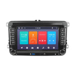 Máquina Integrada para Volkswagen/Skoda com Ecrã Grande, Player 1+32G, Carplay Android, Navegação e Câmara de Marcha-atrás, 1+32G