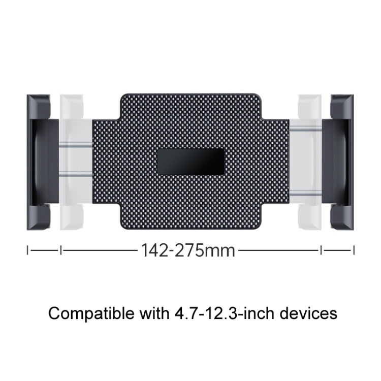 Multifunctional Car Dashboard Mobile Phone Folding Holder, Folding Back Clip+Metal Oval Ball, Base Screw Fixation, Suction Cup Base Type A, Suction Cup Base Type B, Suction Cup Base Type C