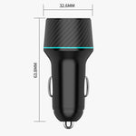 QIAKEY Dual Fast Charging Charger One To Two Cigarette Lighter, TH218 36W, TH219 48W, TH215 43W, TH229 95W