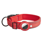 Para AirTag 2ª Geração / AirTag 1ª Geração Colar para Cão com Forro de Neopreno Reflector para Animais, S, M, L, XL