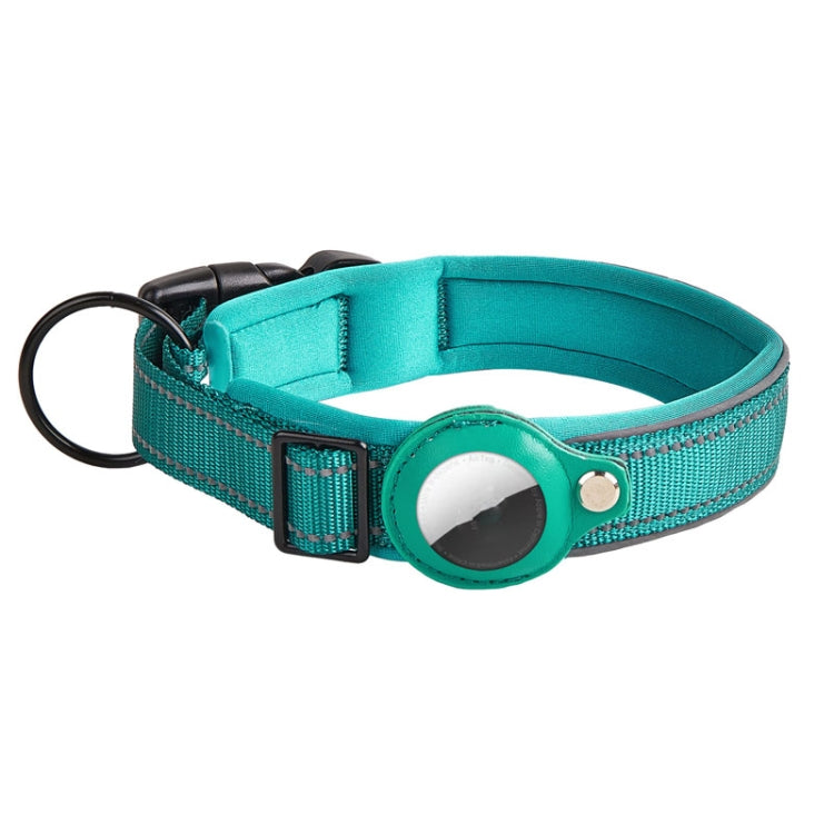 Para AirTag 2ª Geração / AirTag 1ª Geração Colar para Cão com Forro de Neopreno Reflector para Animais, S, M, L, XL