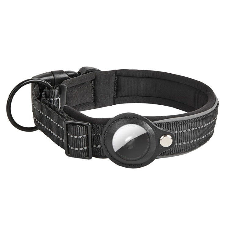 Para AirTag 2ª Geração / AirTag 1ª Geração Colar para Cão com Forro de Neopreno Reflector para Animais, S, M, L, XL