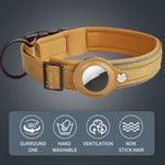 Para AirTag 2ª Geração / AirTag 1ª Geração Colar para Cão com Forro de Neopreno Reflector para Animais, S, M, L, XL