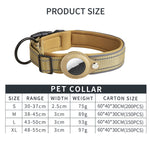 Para AirTag 2ª Geração / AirTag 1ª Geração Colar para Cão com Forro de Neopreno Reflector para Animais, S, M, L, XL