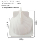 Molde para Bolo Mousse em Espiral, Molde de Silicone para Sobremesa Francesa de Chocolate em Forma de Cebola, GT-105 Simples, GT-106 com 6 Cavidades, GT-9 com 15 Cavidades
