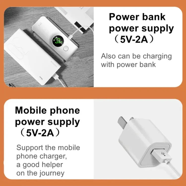 Aquecedor de Biberão para Bebé 18W 6000mAh com Ecrã Digital Ajuste de Temperatura em 6 Níveis, NNQ-2