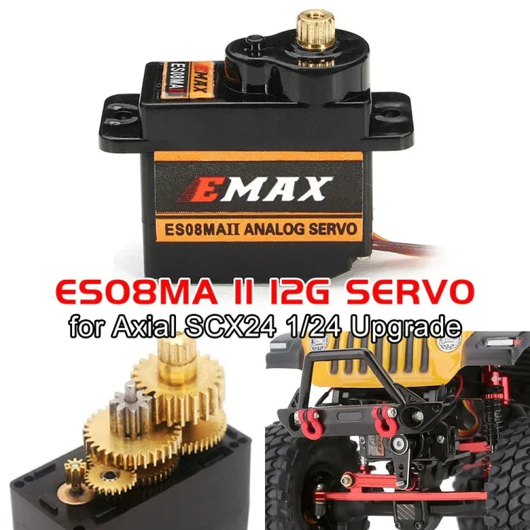 Servo micro metálico EMAX ES08MA II 12g, EMAX ES08MA II