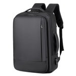 Mochila Expansível Impermeável para Portátil com Porta USB