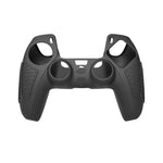 Capa protetora de silicone para comando PS5, antiderrapante, macia, branca, azul, preta, branco+2 botões, azul+2 botões, preto+2 botões, branco+8 botões, azul+8 botões, preto+8 botões