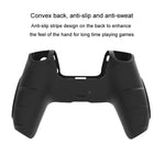 Capa protetora de silicone para comando PS5, antiderrapante, macia, branca, azul, preta, branco+2 botões, azul+2 botões, preto+2 botões, branco+8 botões, azul+8 botões, preto+8 botões