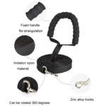 Trela para Cão com Colar de Rastreamento, Trela de Treino Alongada, 2,5cm x 3m, 2,5cm x 5m, 2,5cm x 10m, 2,5cm x 15m, 2,5cm x 20m, 2,5cm x 30m