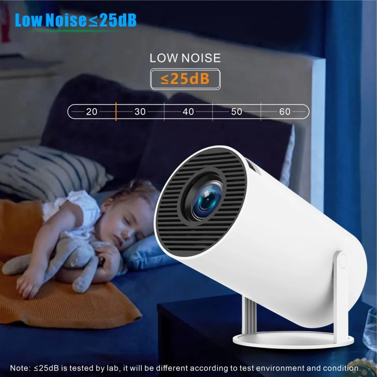 Projetor Inteligente HY300 PRO Sistema Android 11.0 160 Lúmens Portátil, Plugue EU, Plugue US, Plugue UK, Plugue AU