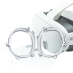 Armação Magnética para Óculos VR Meta Quest 3, Armação L&R Transparente, Lente Anti Luz Azul + Armação Transparente, Armação L&R Preta, Lente Anti Luz Azul + Armação Preta