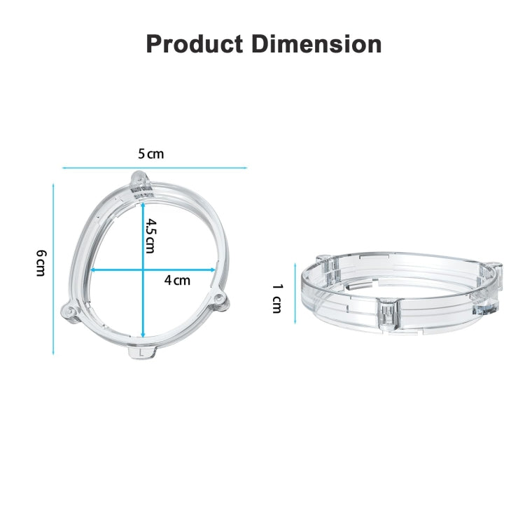 Armação Magnética para Óculos VR Meta Quest 3, Armação L&R Transparente, Lente Anti Luz Azul + Armação Transparente, Armação L&R Preta, Lente Anti Luz Azul + Armação Preta