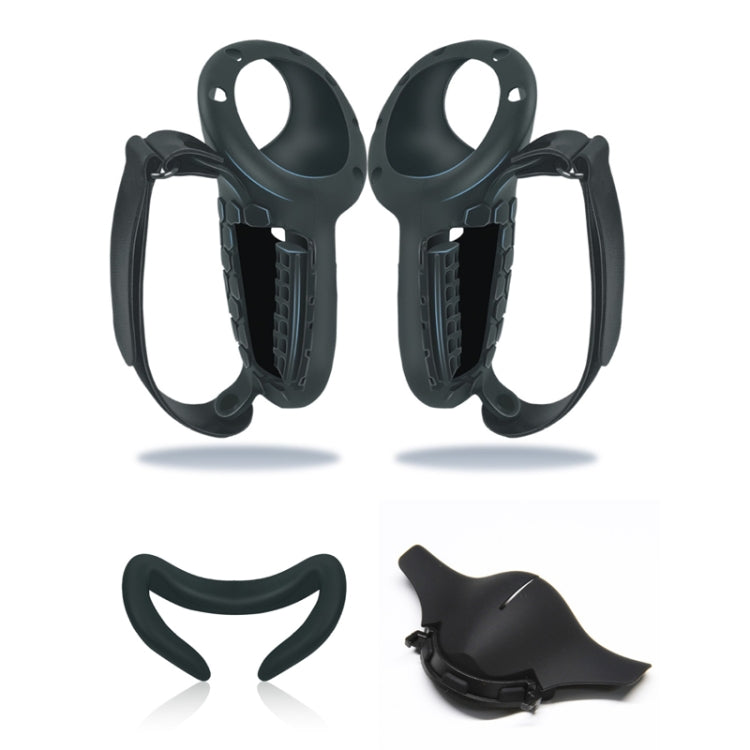 Para Meta Quest 3 VR Almofada de Nariz Blackout Máscara Almofada de Rosto Capa, 4pcs /Conjunto, 2pcs /Conjunto