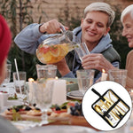 Portable Stainless Steel Cutlery Set Outdoor Picnic Knife And Fork Tool With Storage Bag, A Model Silver, A Model Gold, A Model Black, B Model Silver, B Model Gold, B Model Black, C Model Silver, C Model Black