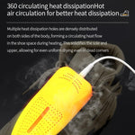 Secador de Sapatos Elétrico com Esterilização UV Alimentado por USB 5V