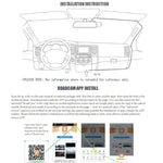 S600 Câmara de Tablier WiFi 1080P com Lente Grande Angular de 170 Graus, Gravador de Condução Oculto para Carro