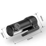 S600 Câmara de Tablier WiFi 1080P com Lente Grande Angular de 170 Graus, Gravador de Condução Oculto para Carro