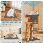 Tapete de Arranhar para Gato Autoadesivo e Recortável DIY, Arranhador para Escalada, 30 x 100cm, 40 x 100cm, 60 x 100cm