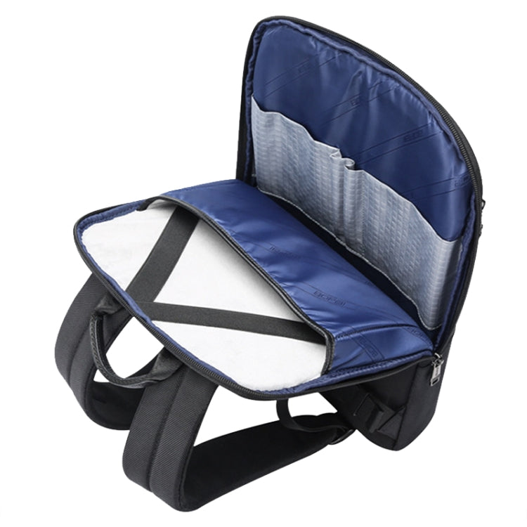 Mochila de Negócios Impermeável e Leve em Pele de Vaca de Primeira Camada Bopai, 61-122731, 61-122721