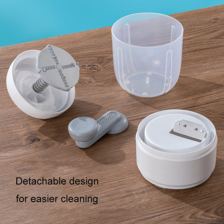 Pequena Máquina Manual de Gelo Ralado, Fabricante DIY de Batidos para Casa